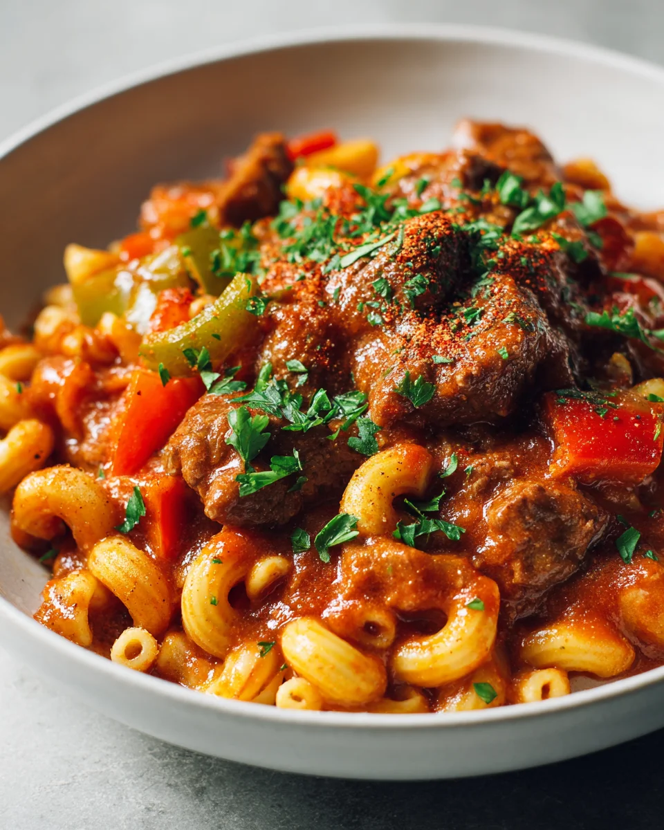 Hearty Old Fashioned Goulash Recipe for a Crowd
