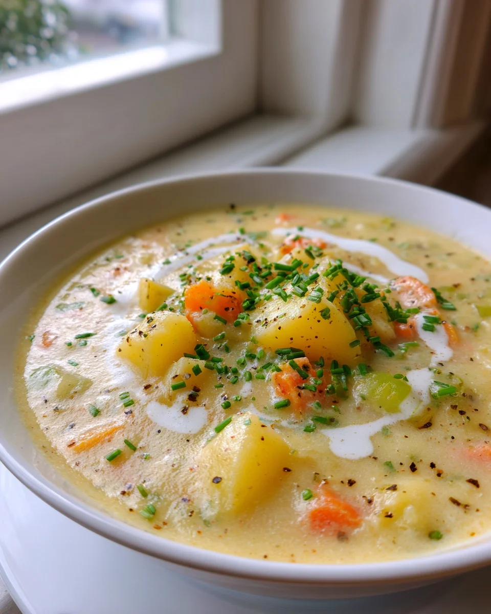 Homemade Cream Of Potato Soup: Rich, Easy & Delicious