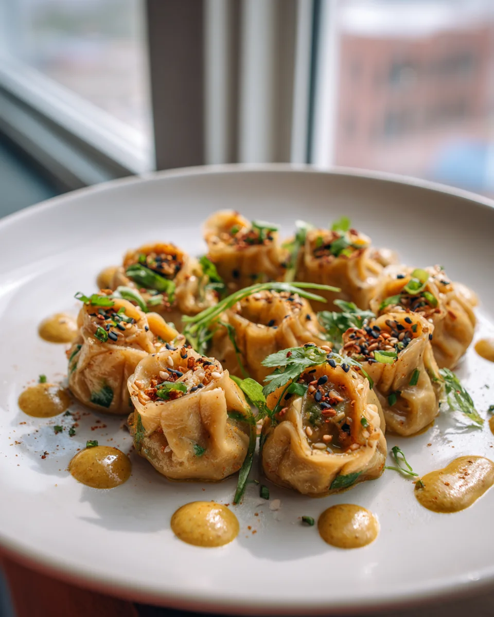 Curry Dumpling Appetizer Platter: Easy, Flavorful Bites