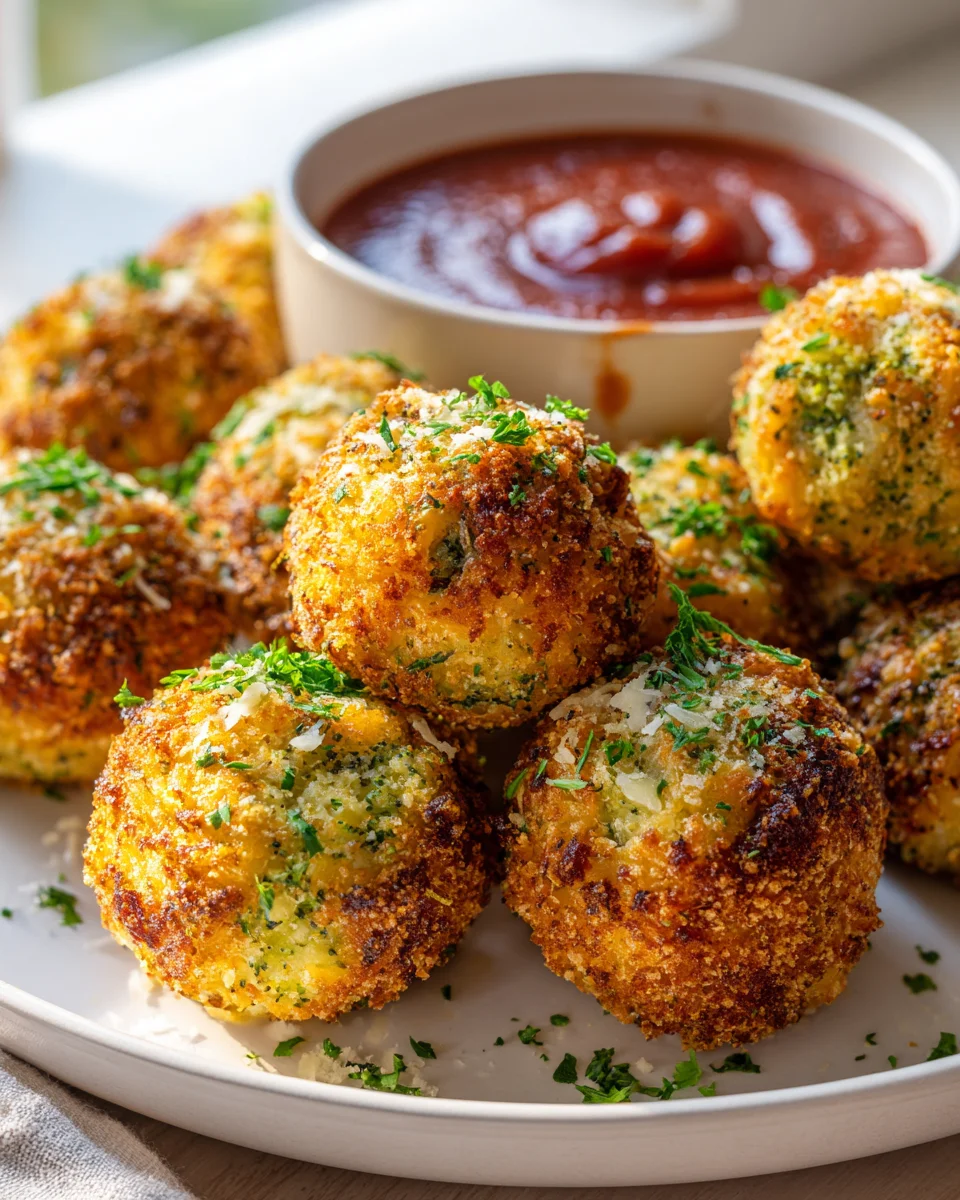 Baked Broccoli Cheese Balls: Delicious & Easy Appetizer!