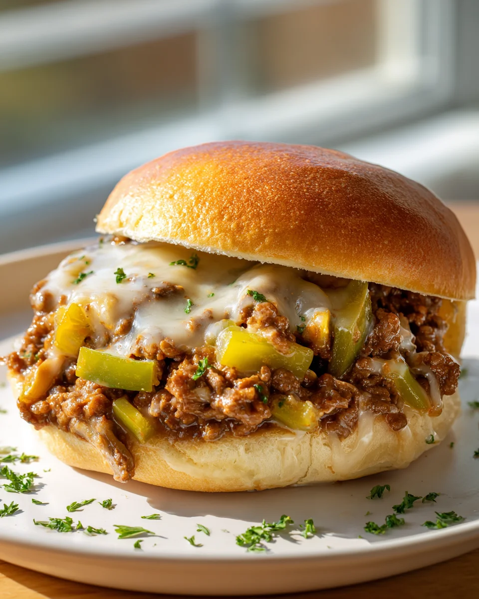 Gordon Ramsay Ultimate Philly Cheesesteak Sloppy Joes