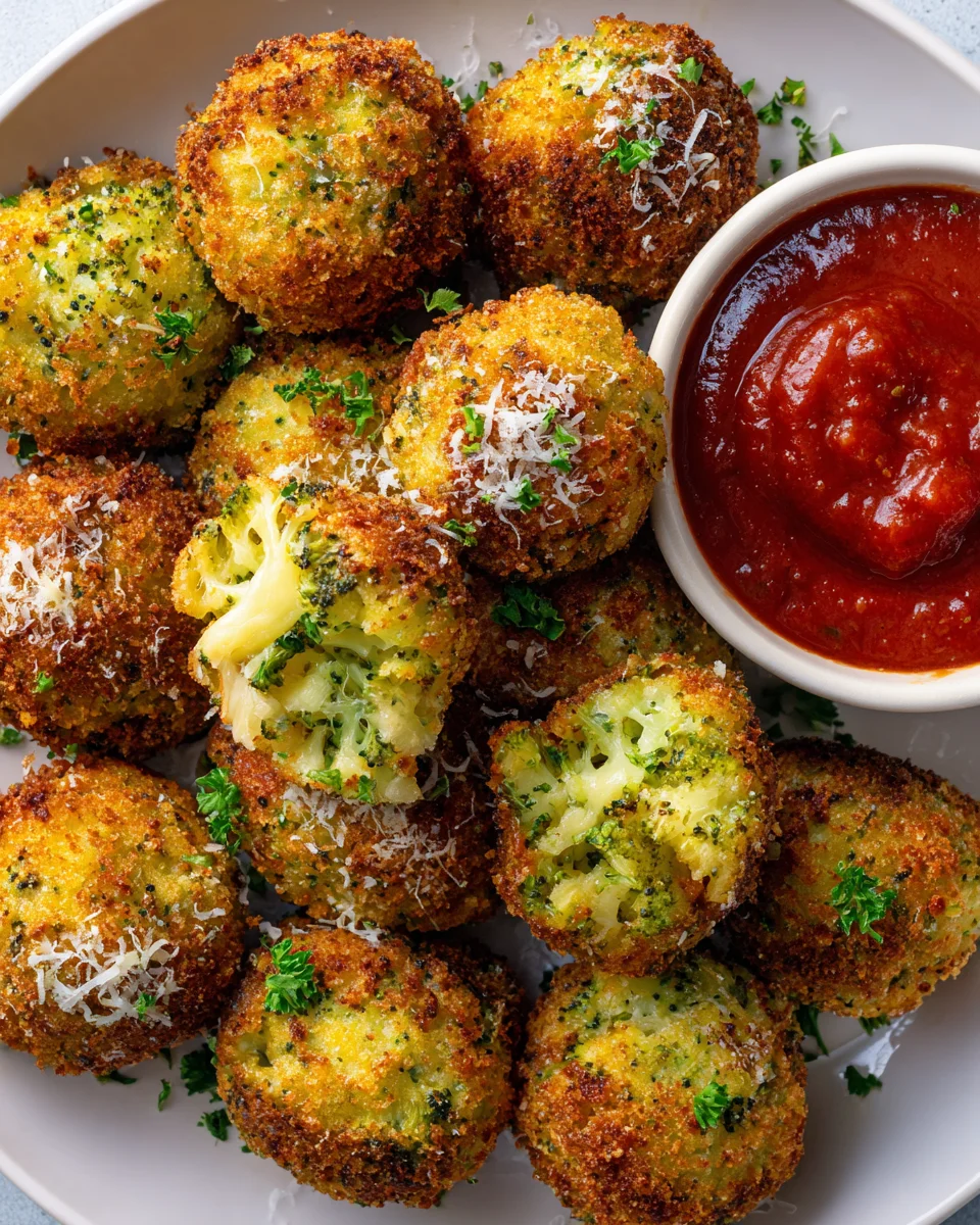 Baked Broccoli Cheese Balls: Delicious & Easy Appetizer!