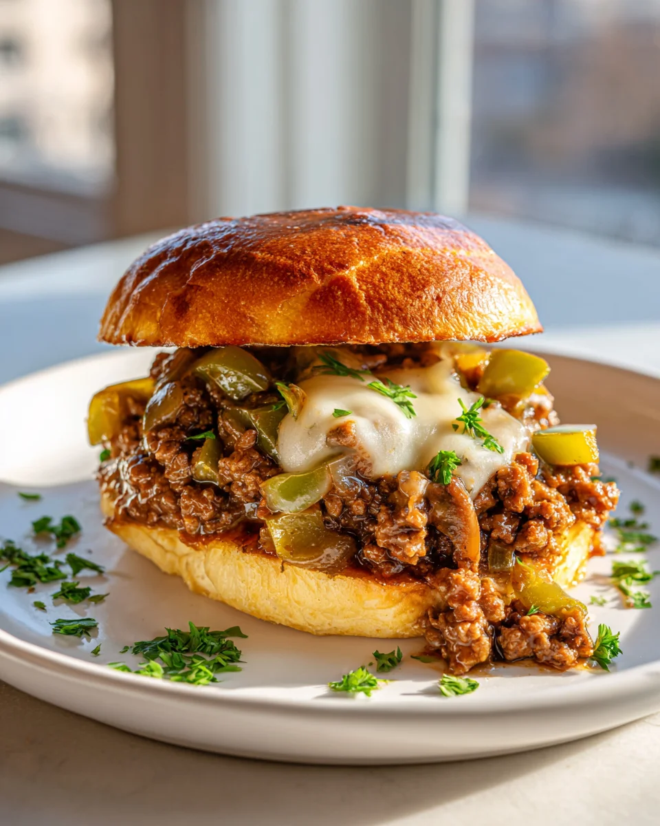 Gordon Ramsay Ultimate Philly Cheesesteak Sloppy Joes