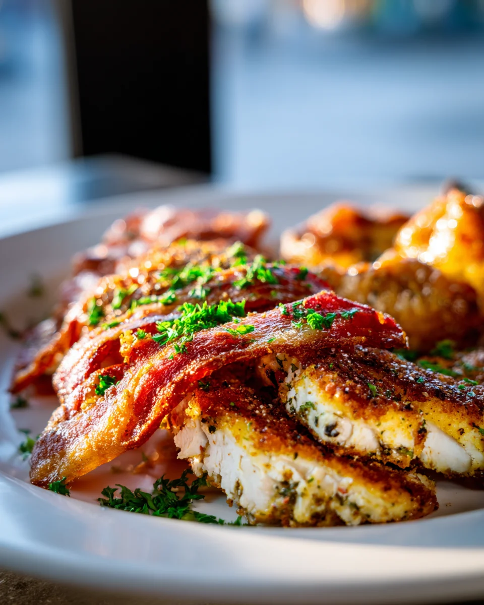 Crunchy Beef Bacon Chicken: Ultimate Flavor Fusion Recipe!