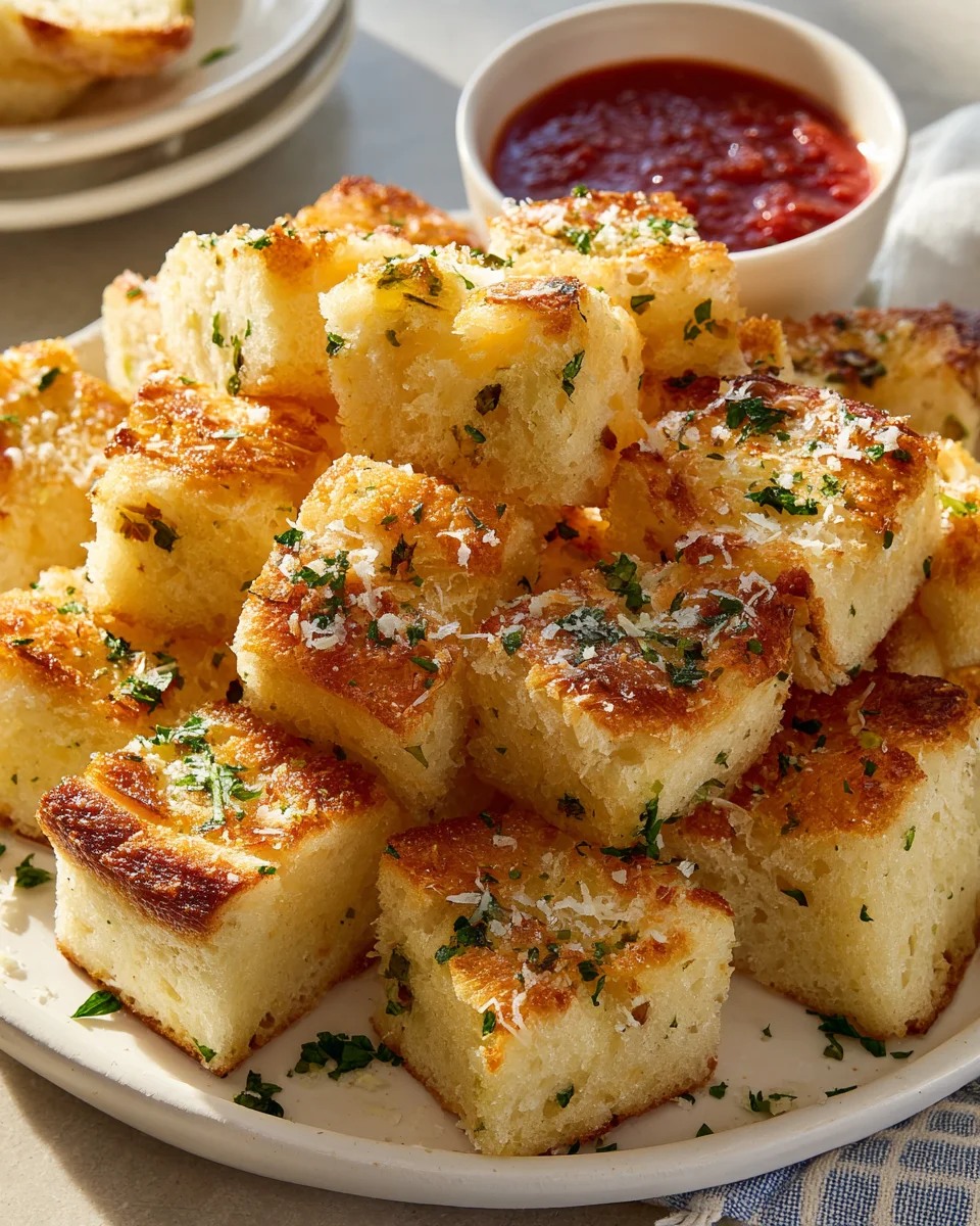 Parmesan Bread Bites Recipe: Cheesy, Crispy & Irresistible!