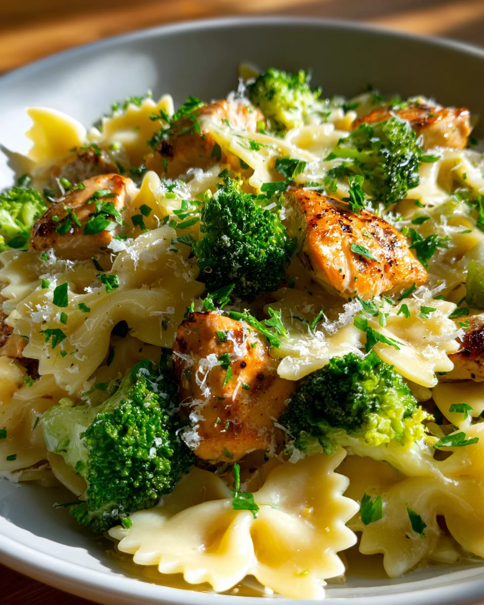 Unforgettable Cowboy Butter Lemon Bowtie Chicken Dinner