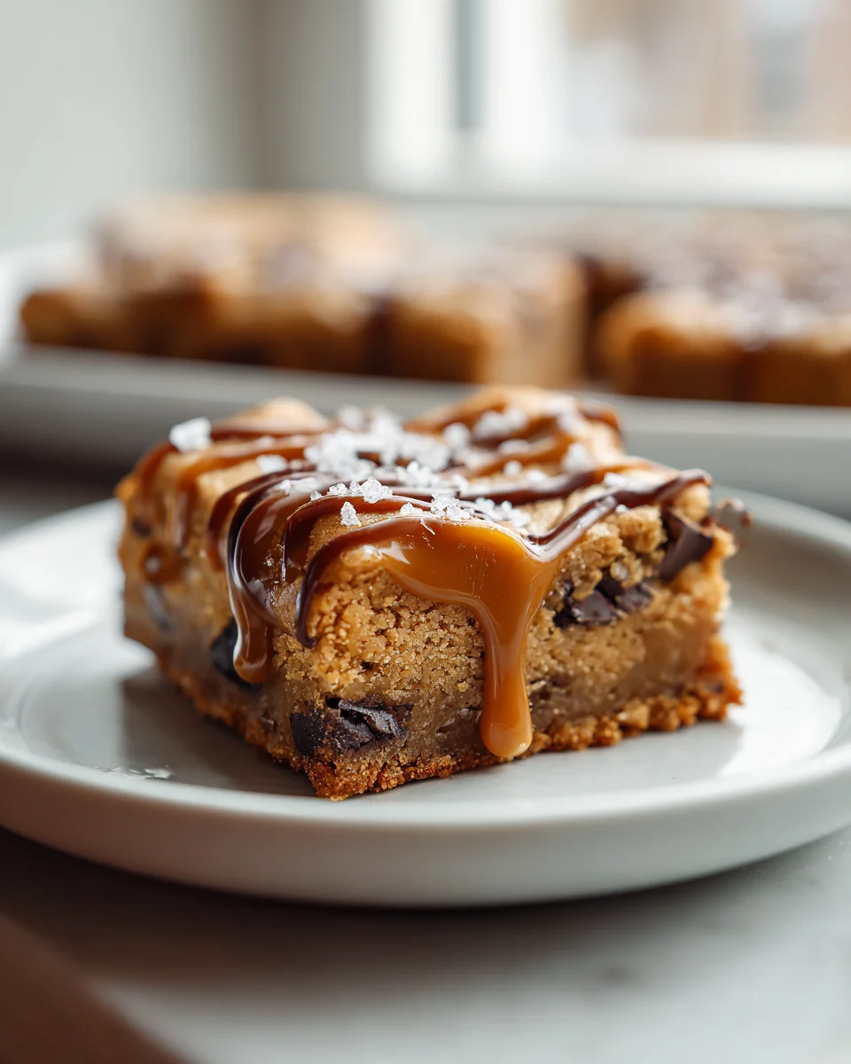 Easy Caramel Cookie Bars: Best Chewy & Gooey Dessert!