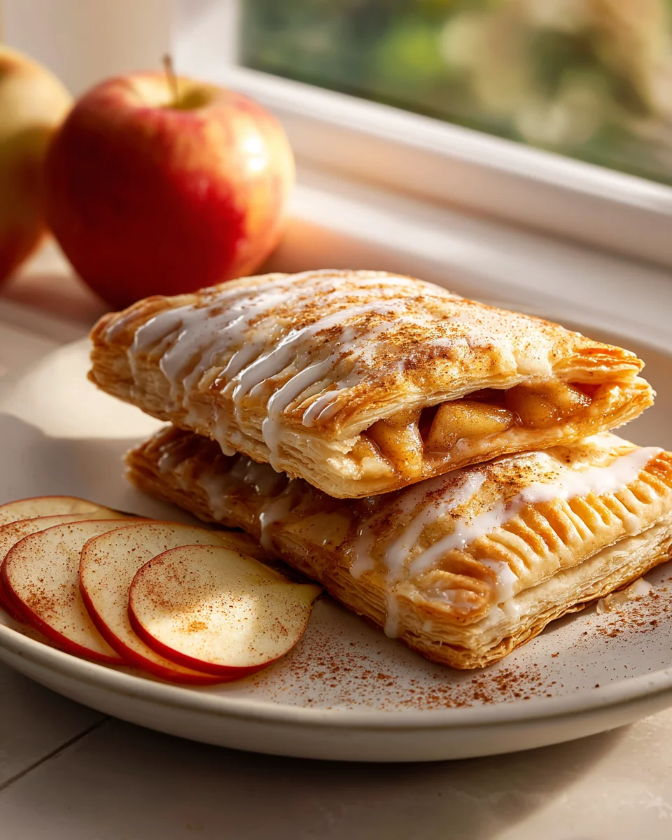 Homemade Apple Cinnamon Pop Tarts - Perfect Breakfast