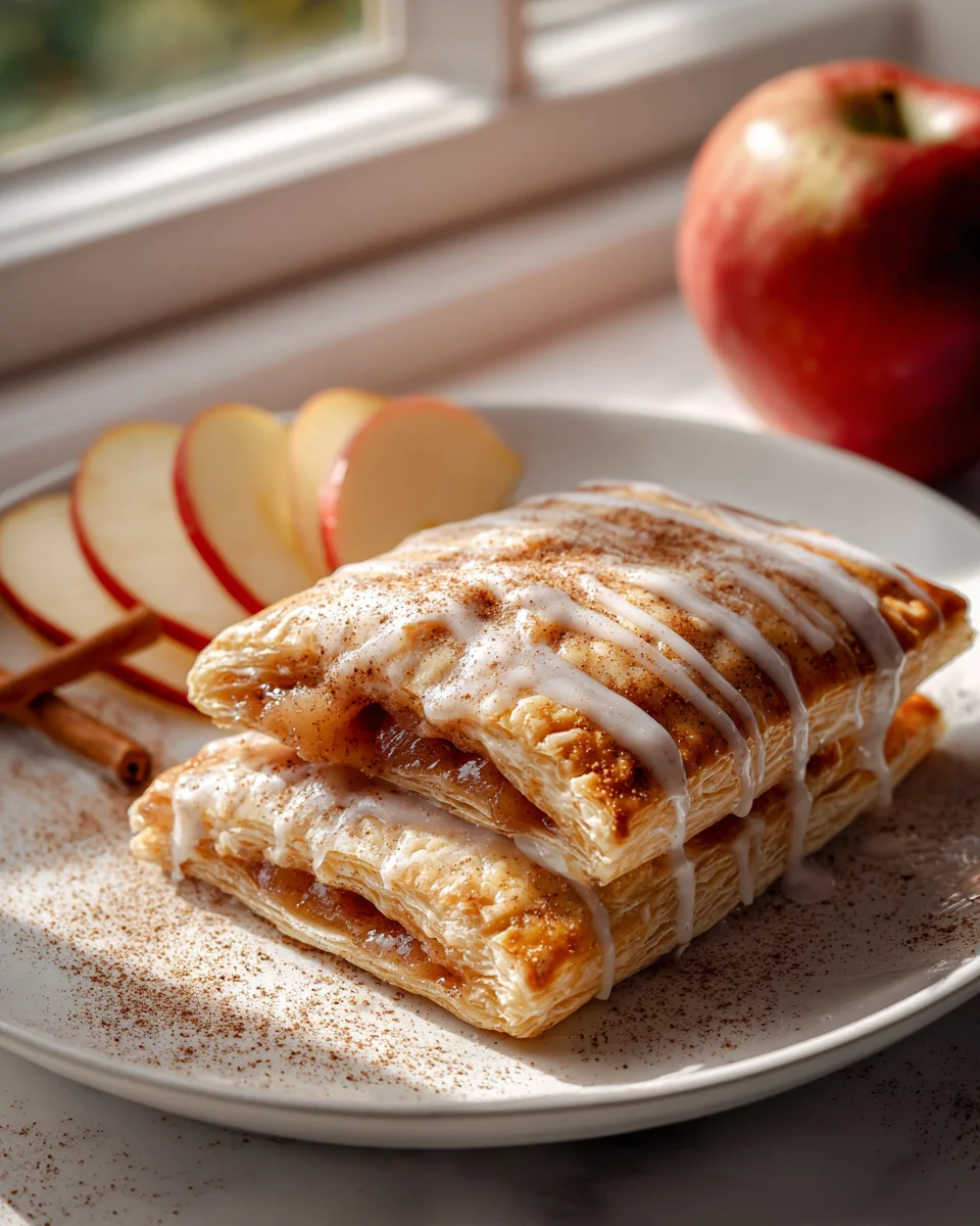Homemade Apple Cinnamon Pop Tarts - Perfect Breakfast