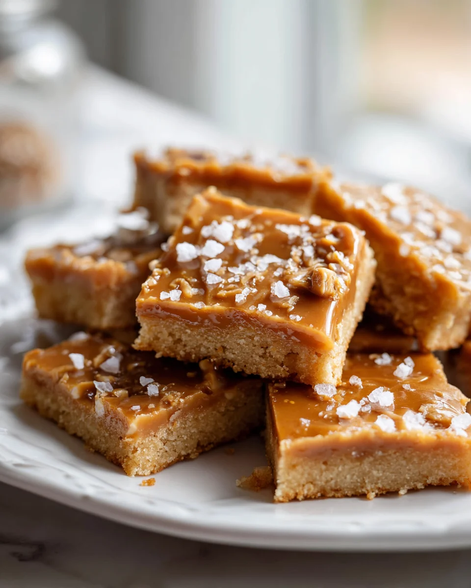 Melt-in-Your-Mouth Brown Butter Toffee Shortbread Bars