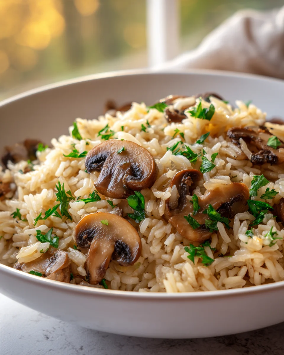Delicious Mushroom Rice Recipe: Easy, Flavorful & Healthy!