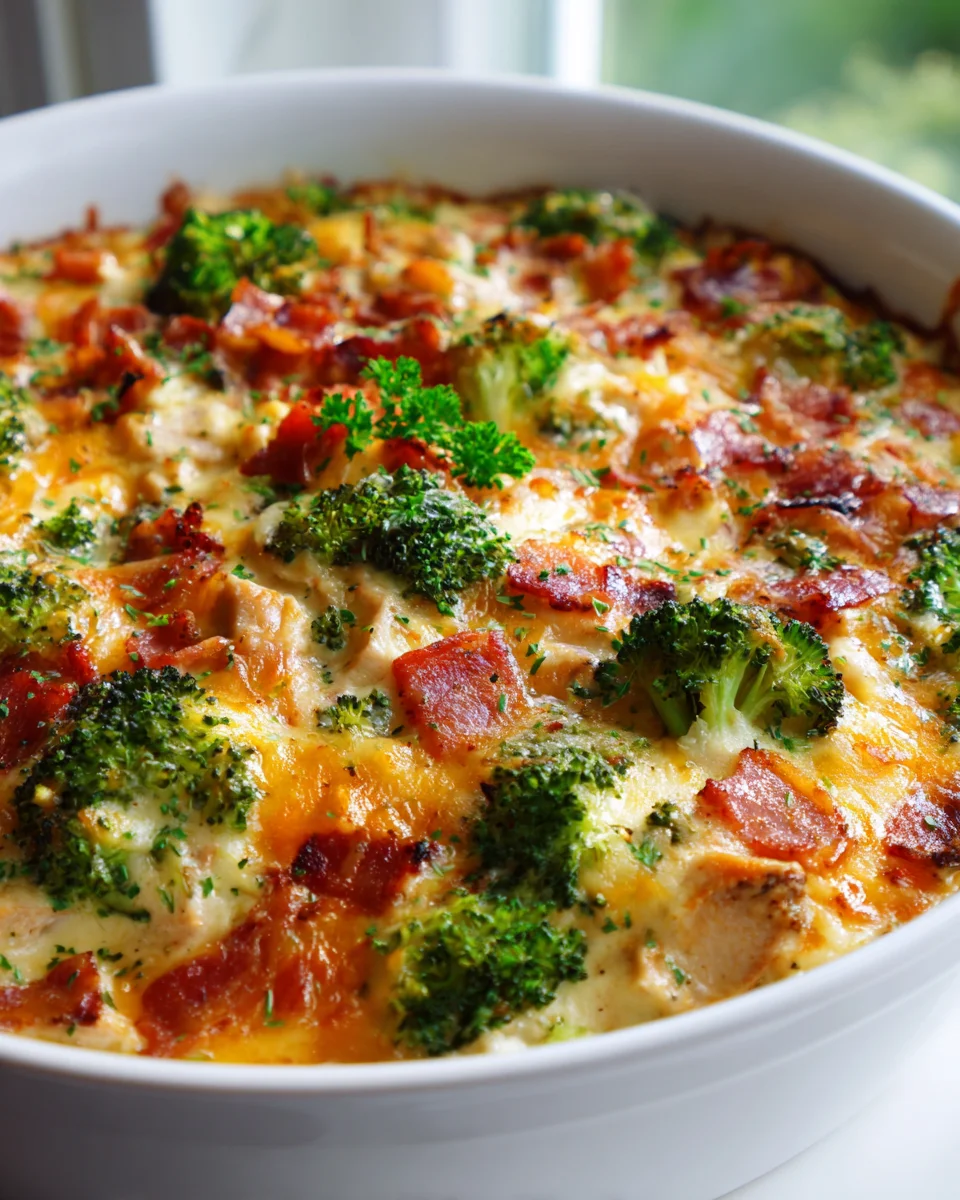 Delicious Low Carb Chicken Casserole – Simple Keto Dinner