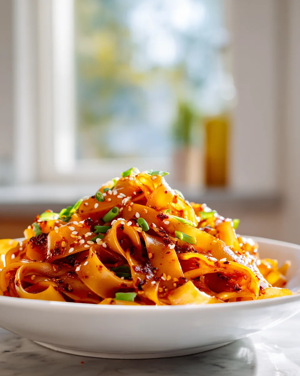 Best Garlic Chili Oil Noodles: Fast, Spicy & Delicious!