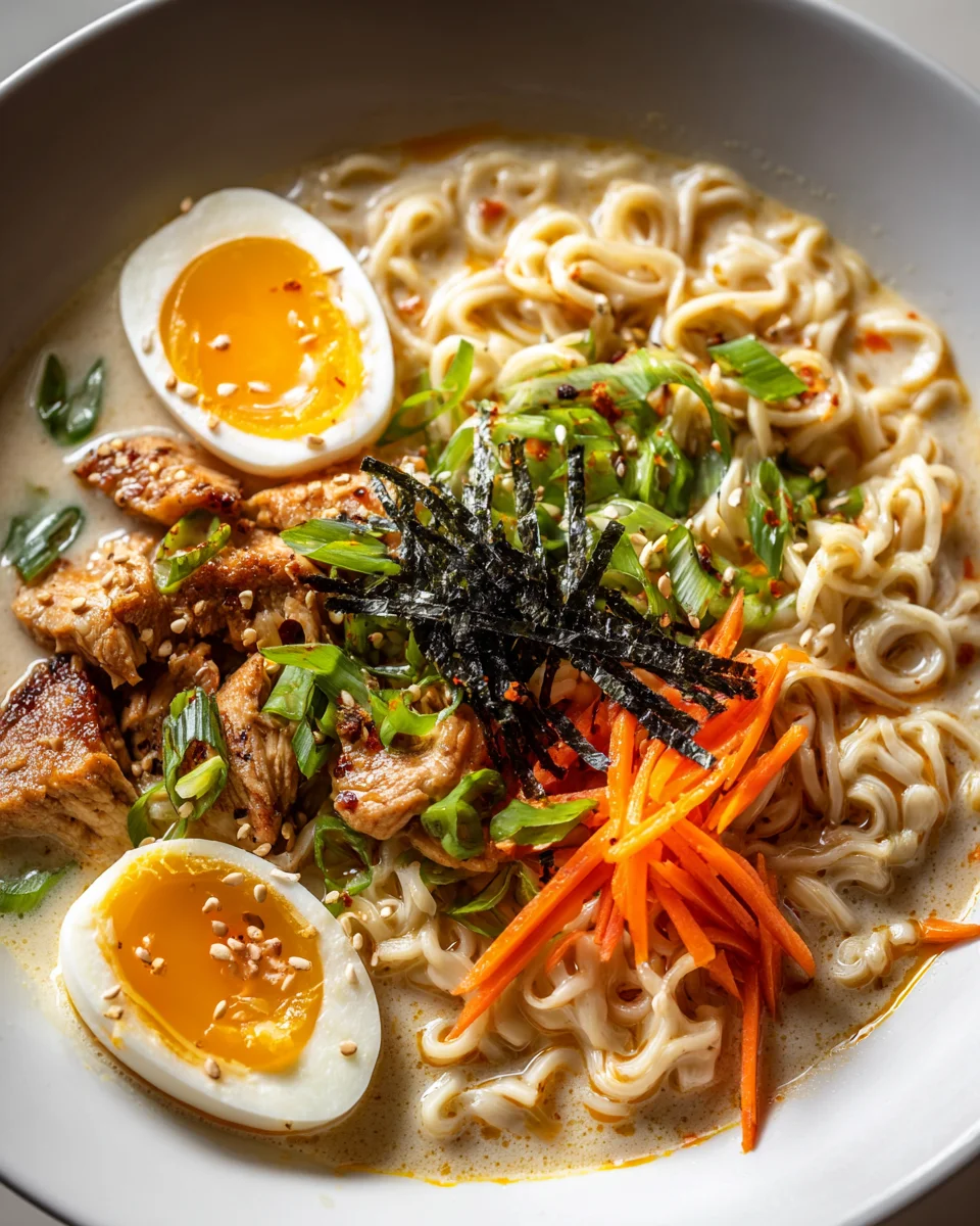 Fiery Chicken Ramen: Ultimate Spicy Comfort Food Recipe