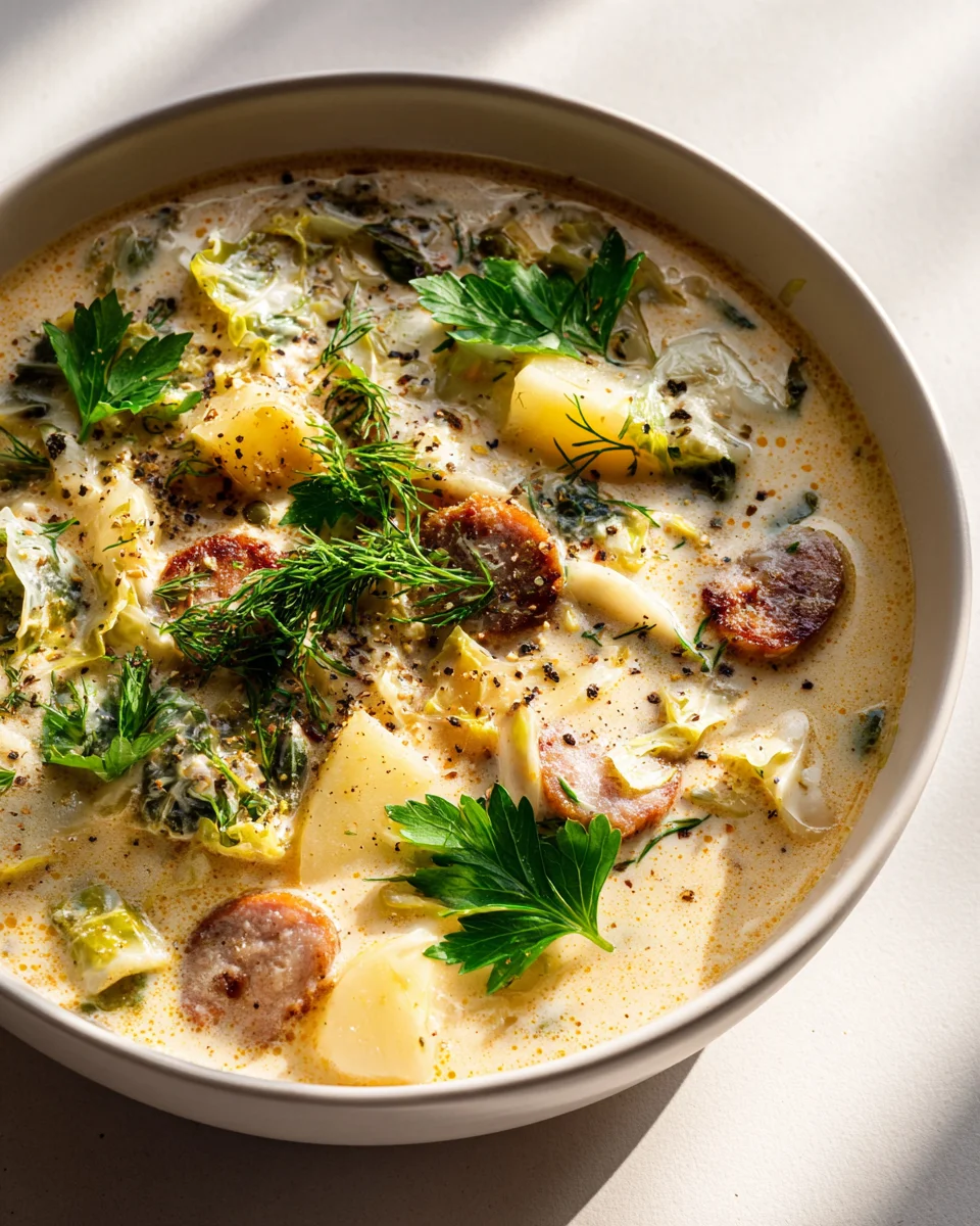 Best Sausage Cabbage Potato Chowder – Quick & Easy!