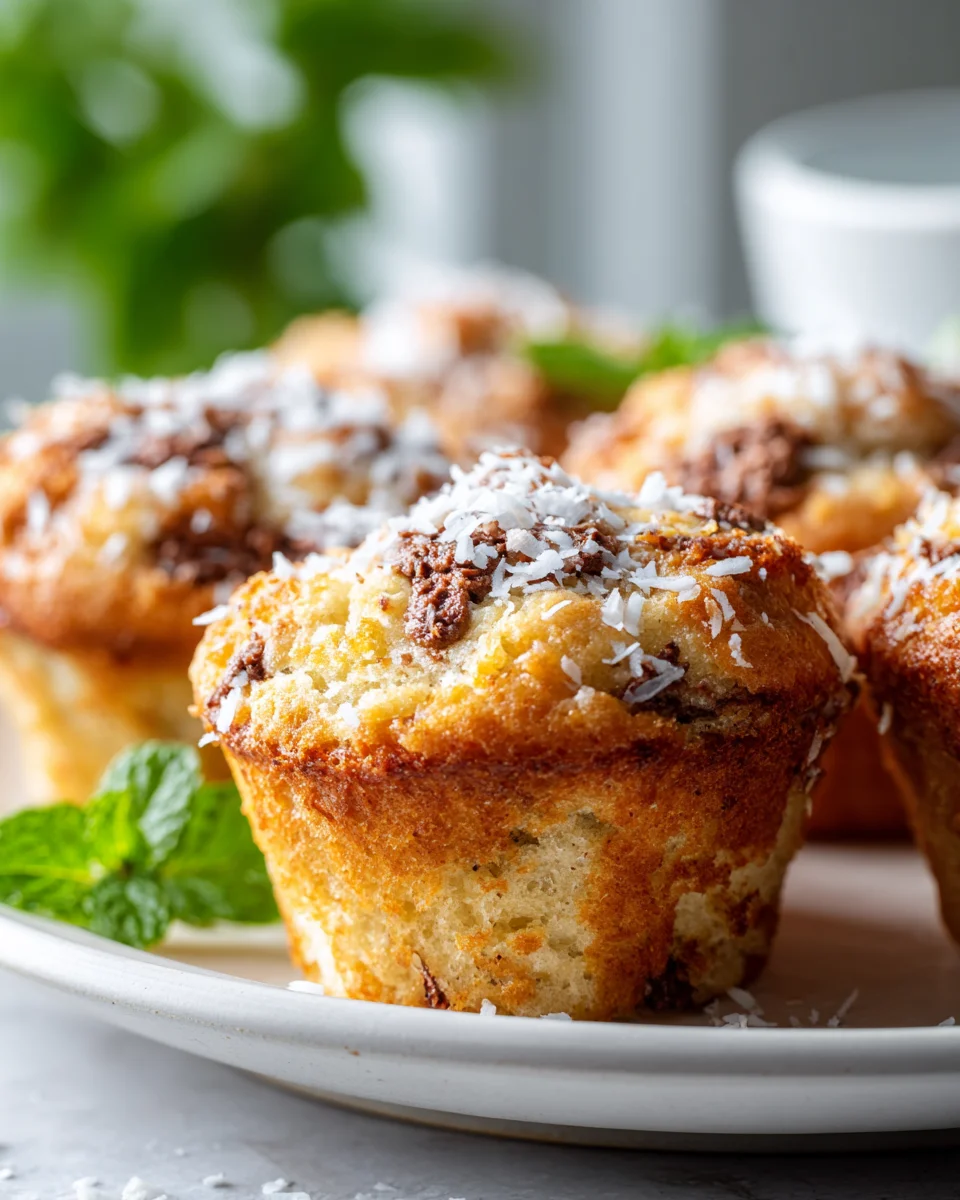 The Best Nutella Coconut Muffins: Easy & Delicious Recipe