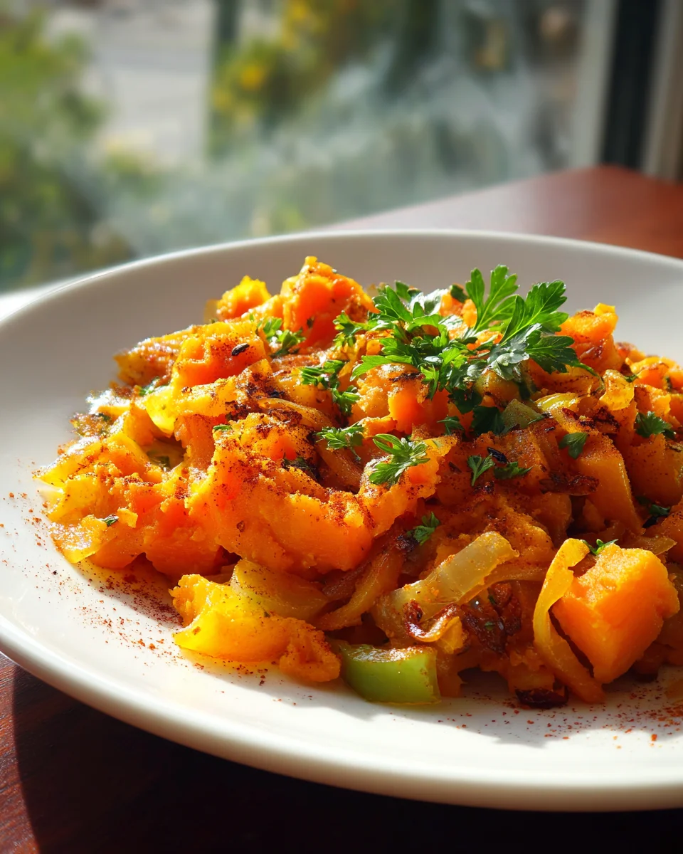 Sweet Potato and Non-Alcoholic Ale Skillet Recipe Delight