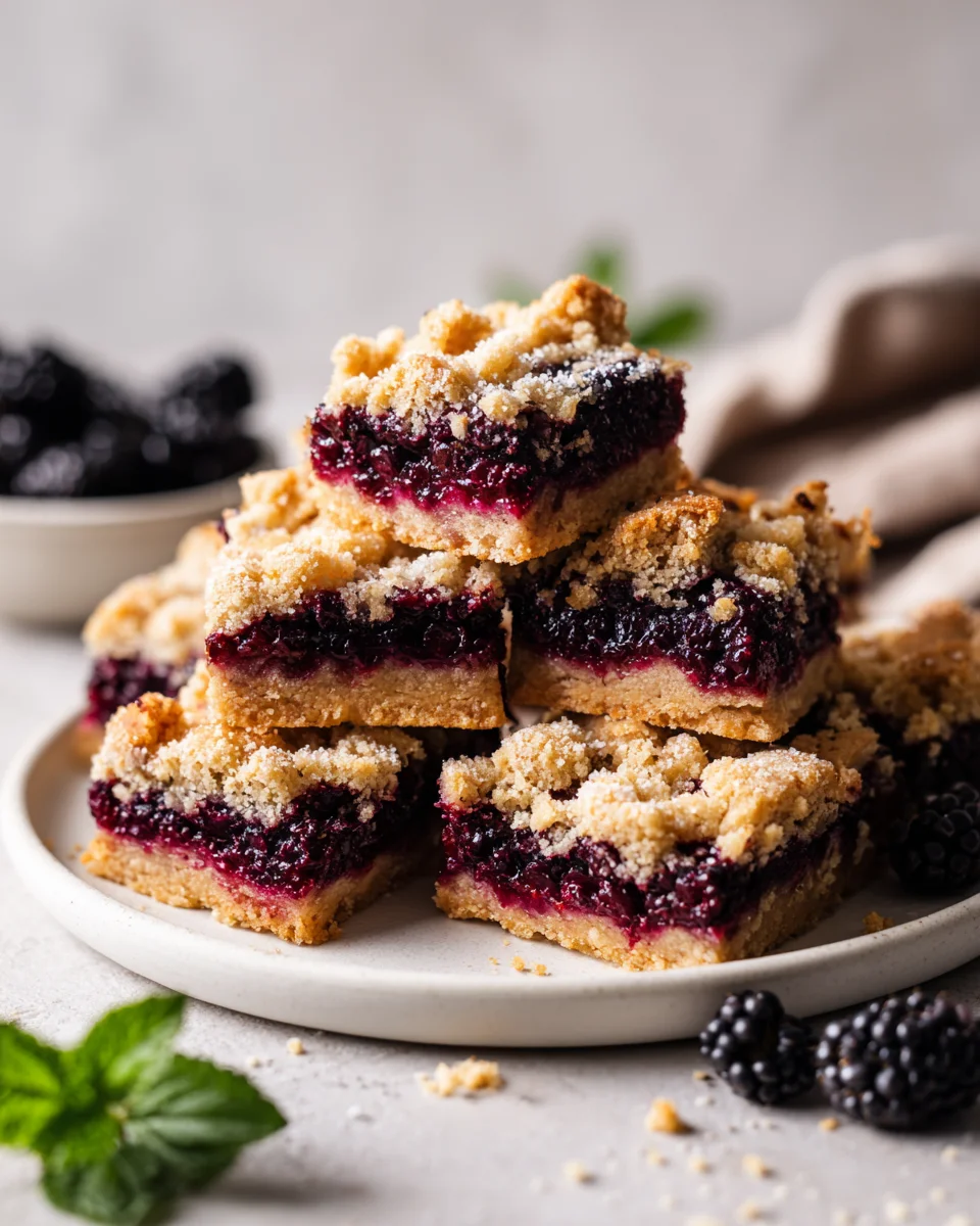 Perfect Blackberry Crumble Bars: Easy & Delicious Recipe
