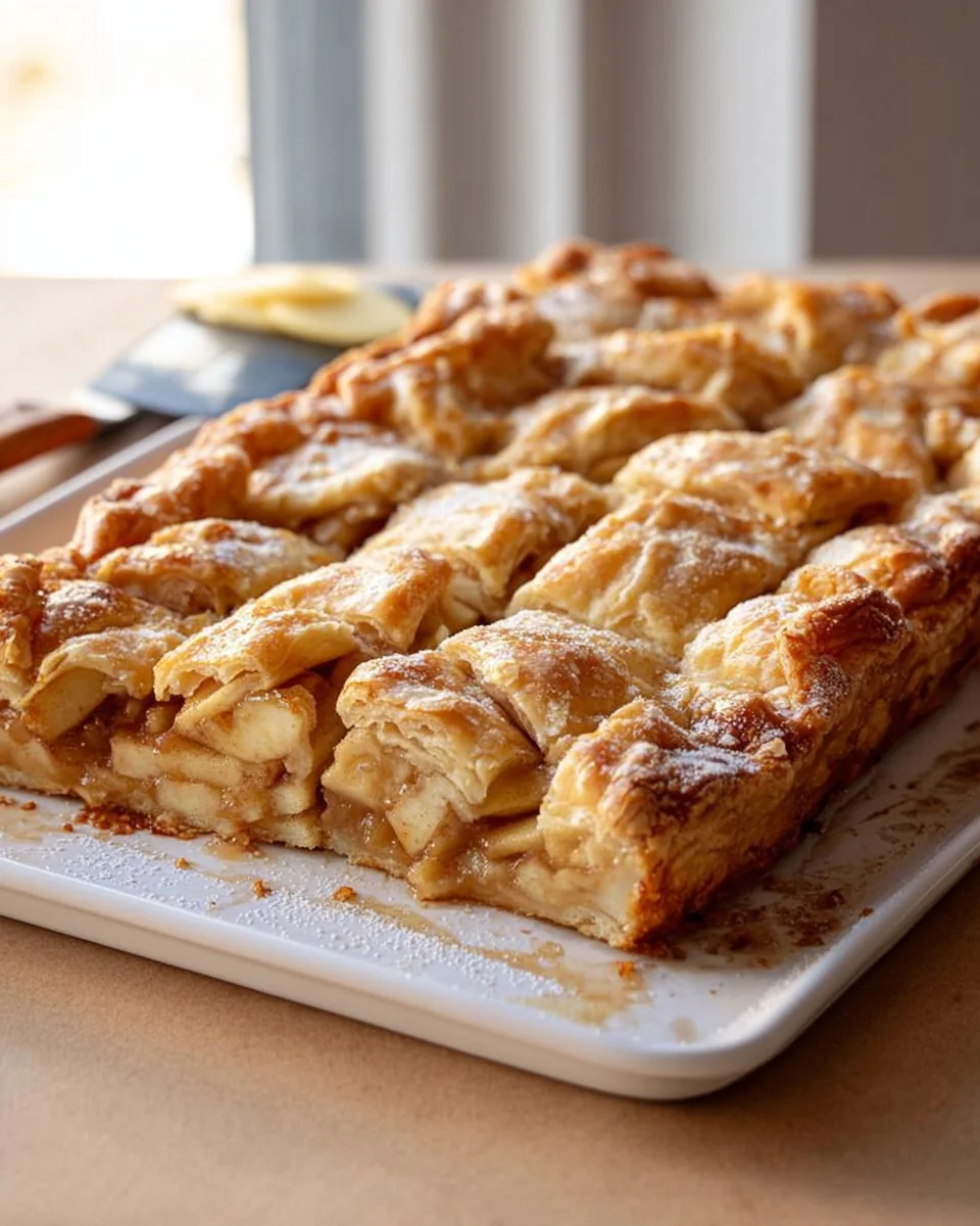 Delicious Apple Slab Pie Recipe for Everyone to Enjoy!