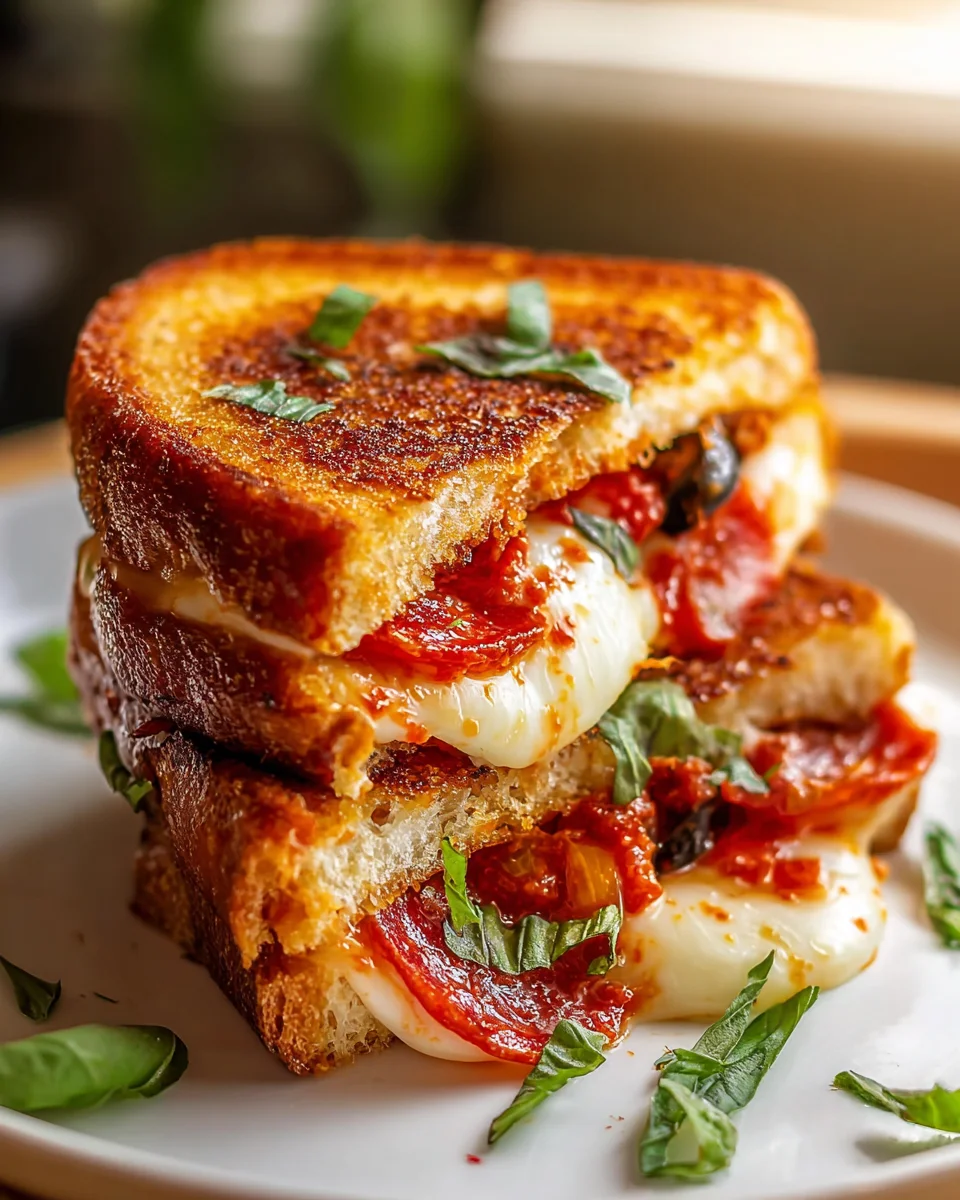 Ultimate Pizza Grilled Cheese: Your New Comfort Food Delight