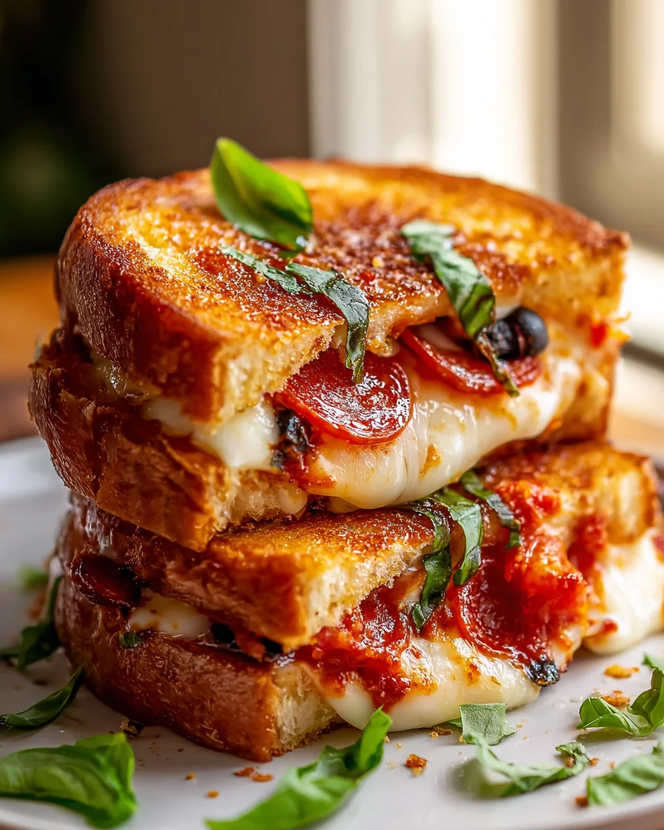 Ultimate Pizza Grilled Cheese: Your New Comfort Food Delight
