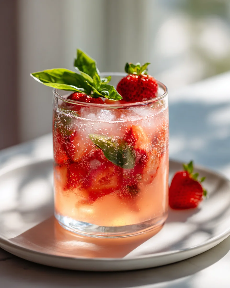 Refreshing Strawberry Basil Lemonade Recipe for Summer