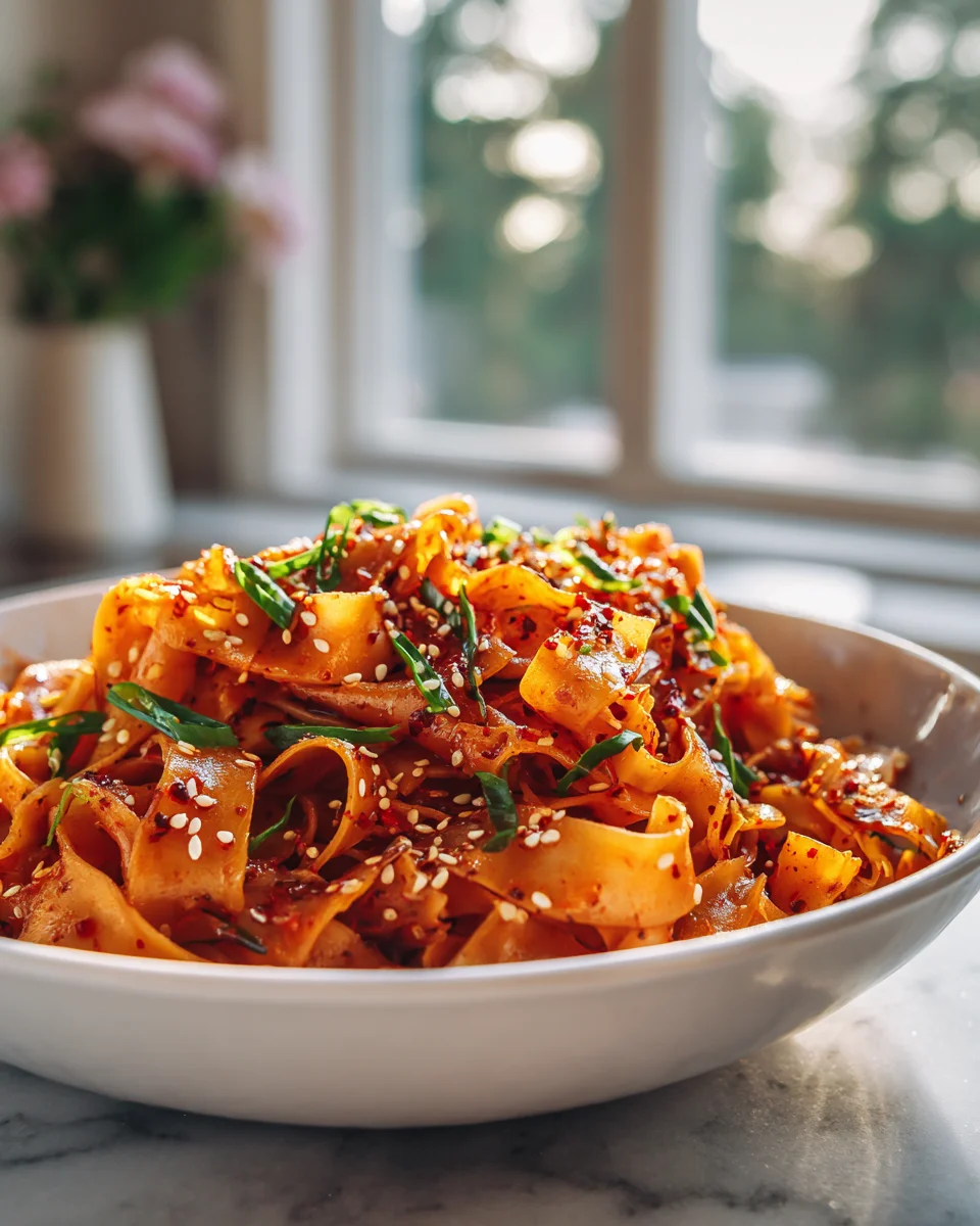 Best Garlic Chili Oil Noodles: Fast, Spicy & Delicious!