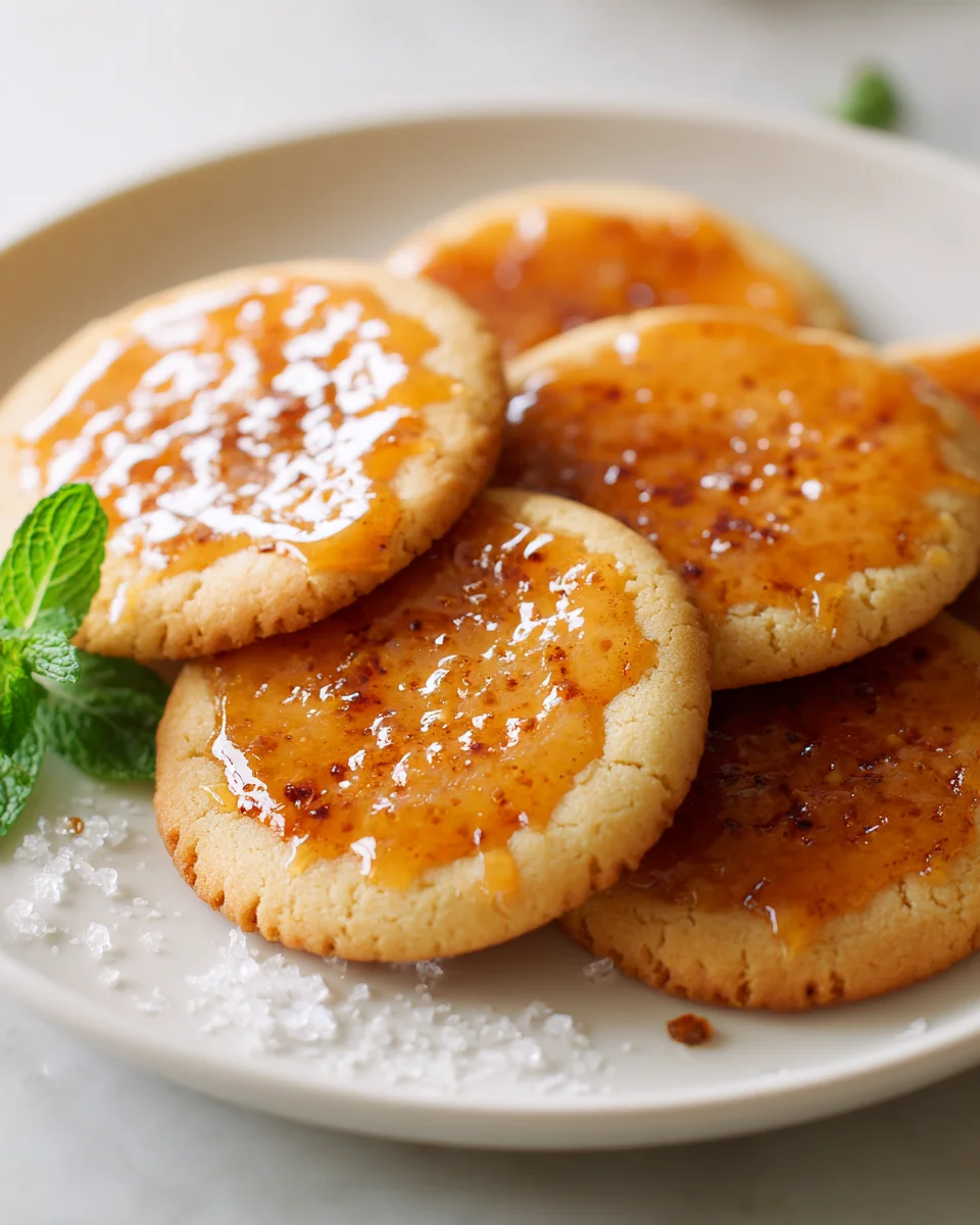 Indulge in Soft Baked Creme Brûlée Cookies Recipe Delight