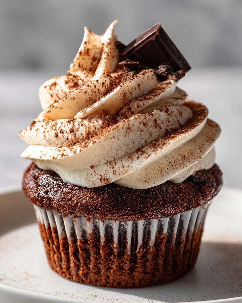 Irresistible Chocolate Tiramisu Cupcakes Recipe