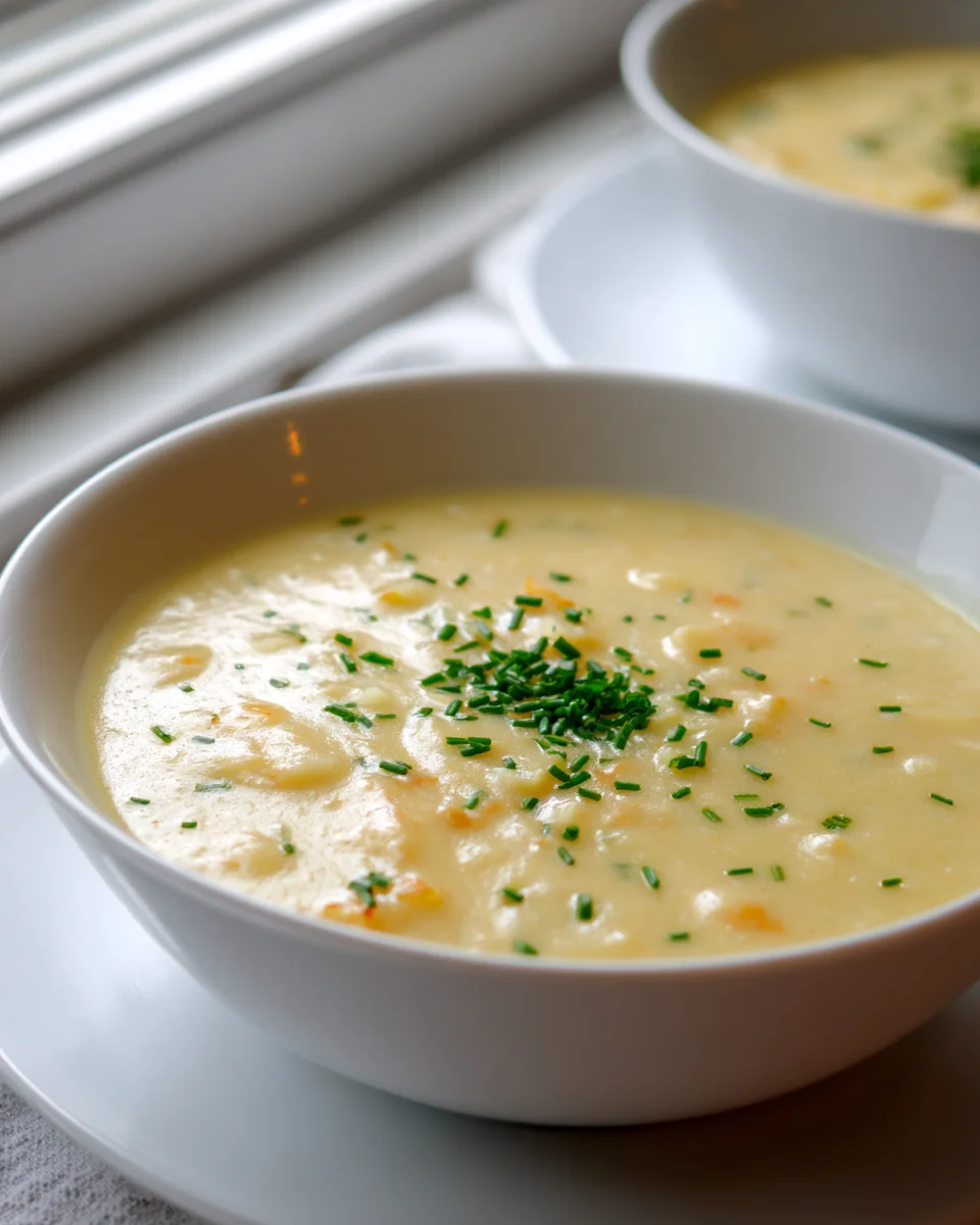 Creamy Potato Leek Soup: A Classic French Inspired Dish