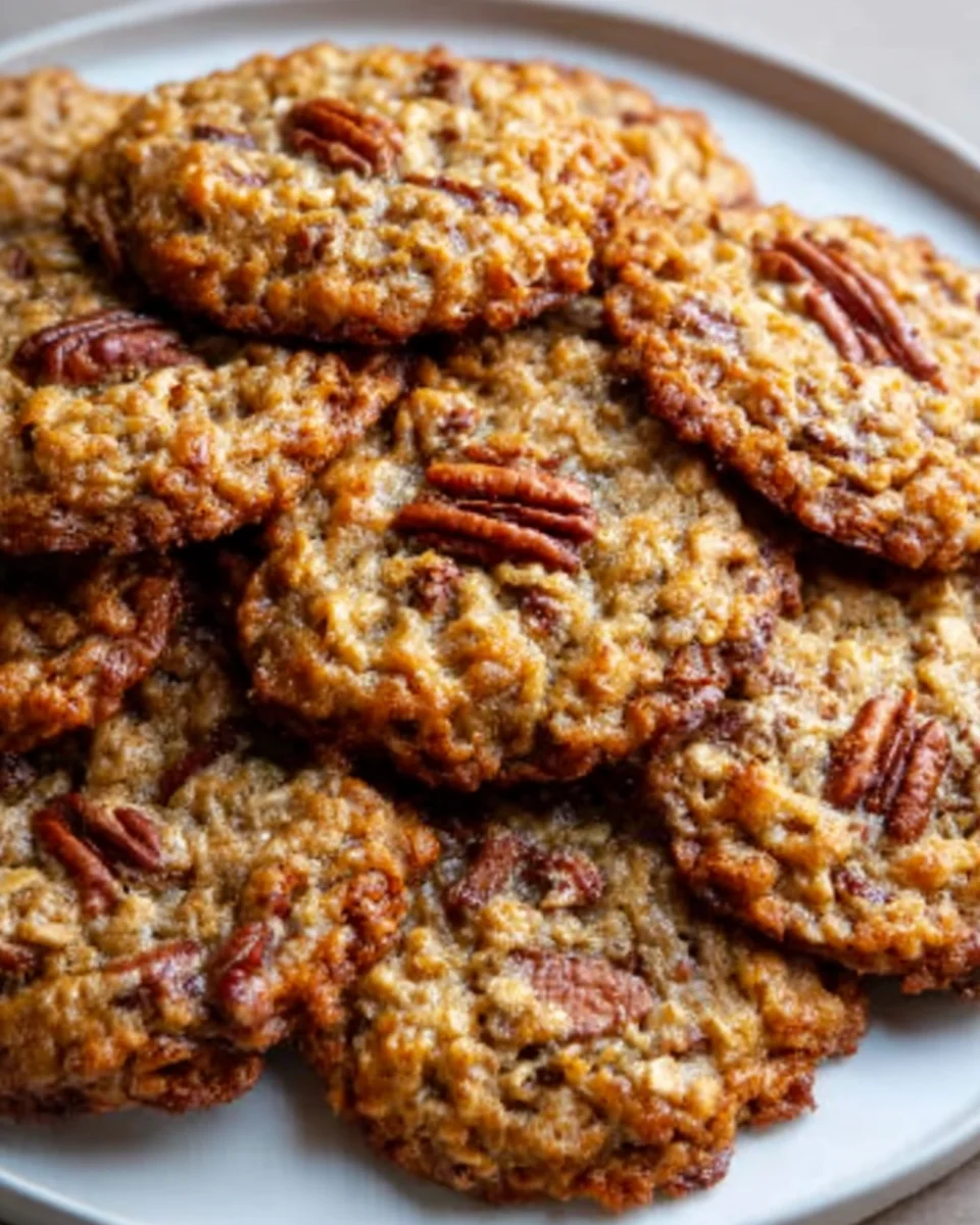 Bakery Style Pecan Pie Oatmeal Cookies: A Sweet Sensation!