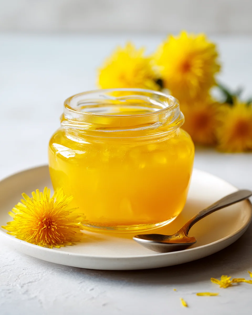Delicious Sweet Dandelion Petal Jelly Recipe to Try Today!
