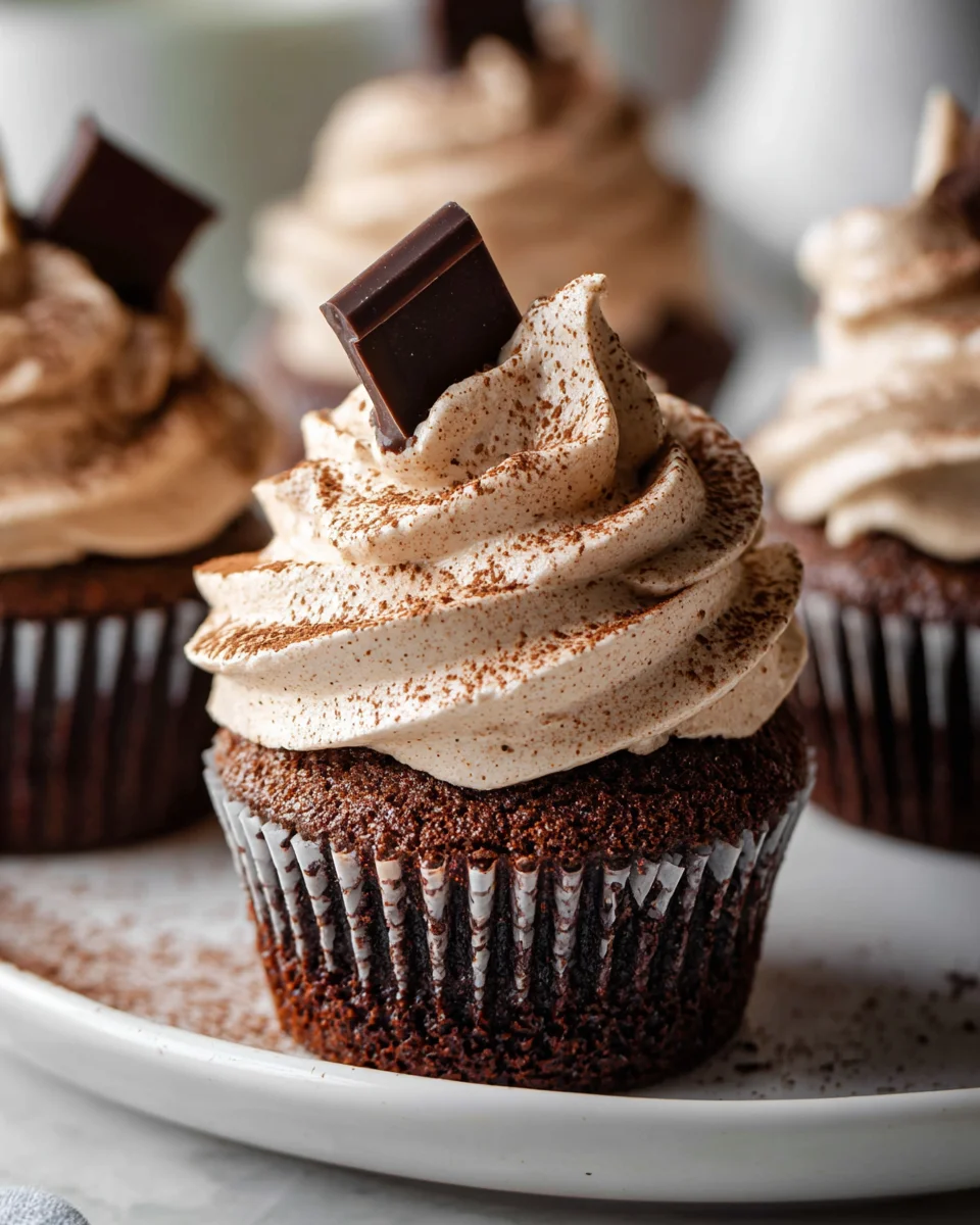 Irresistible Chocolate Tiramisu Cupcakes Recipe