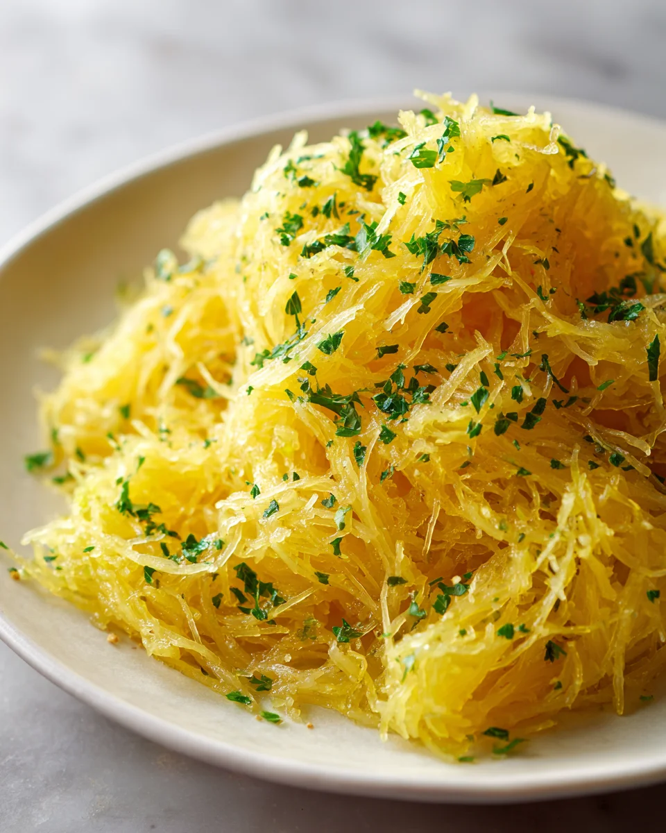 Garlic Butter Spaghetti Squash: A Delicious Low-Carb Delight