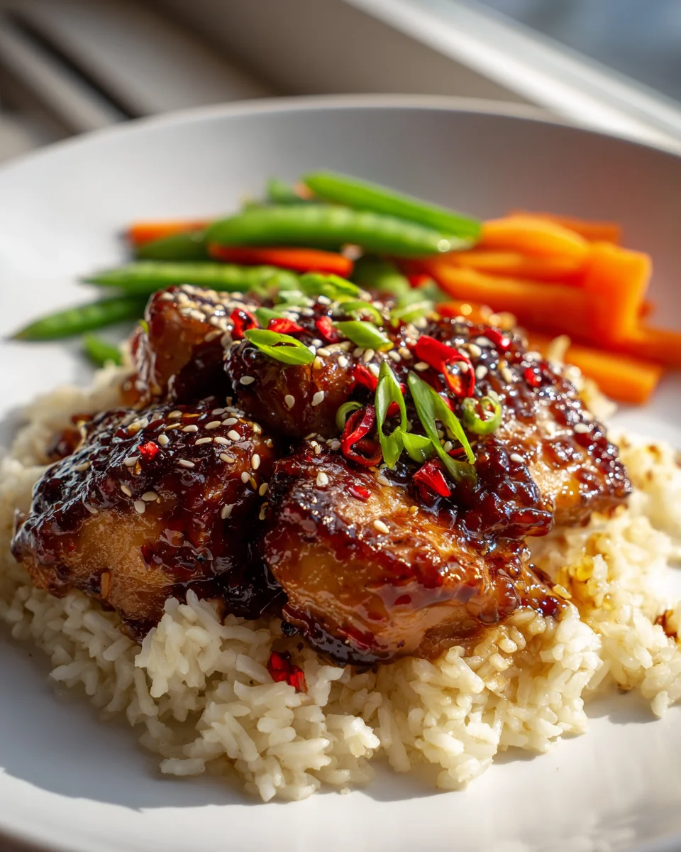 One Pan Korean BBQ Chicken and Rice: Easy & Delicious Recipe