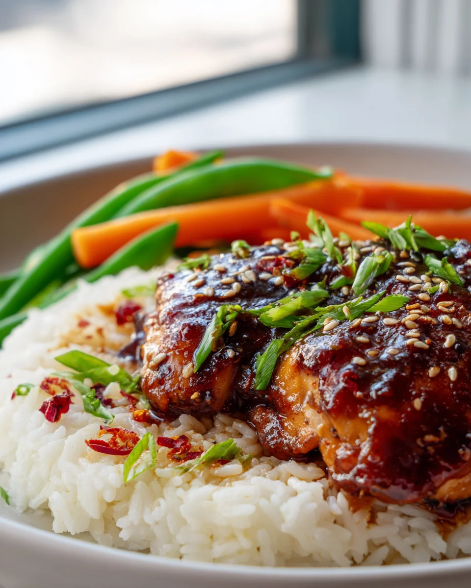 One Pan Korean BBQ Chicken and Rice: Easy & Delicious Recipe