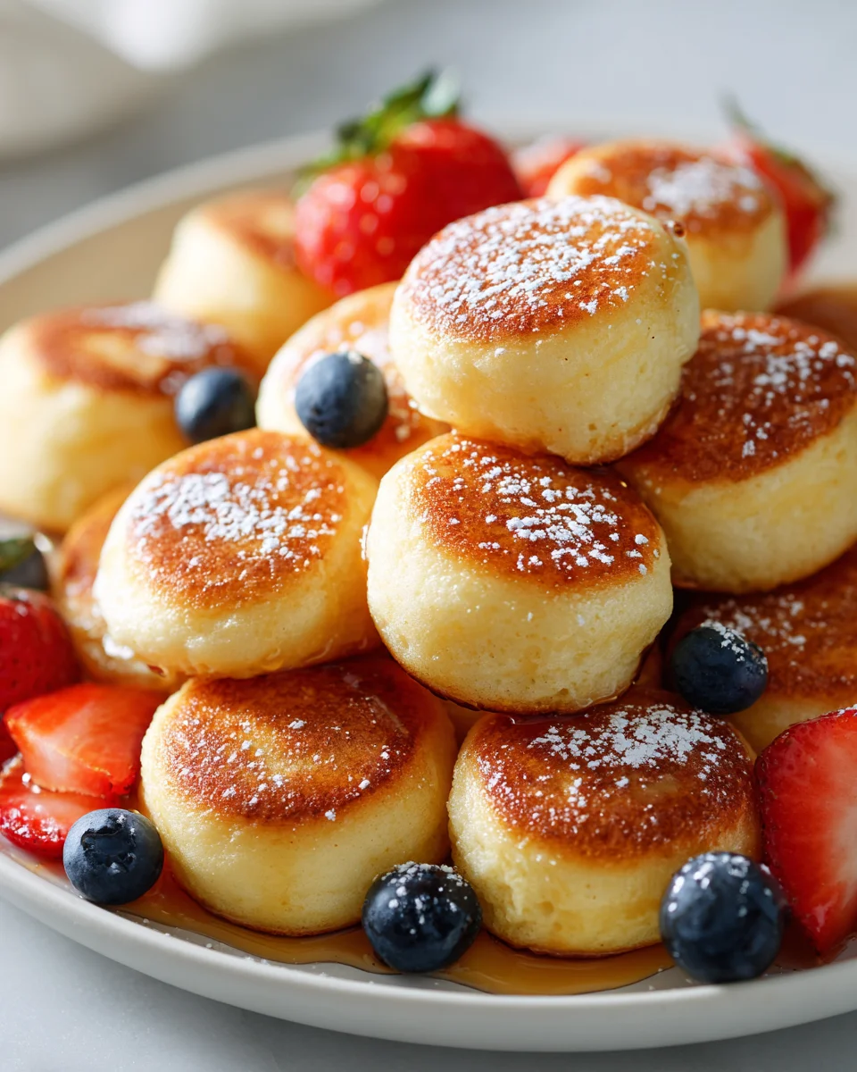 Delicious Mini Old Fashioned Pancake Bites Recipe
