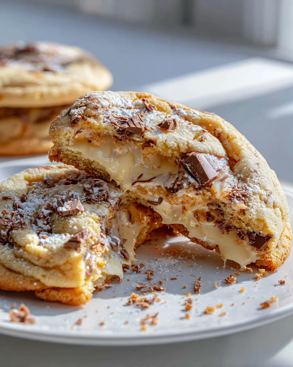 Cadbury Egg Cheesecake Stuffed Cookies: Your Sweetest Dream!