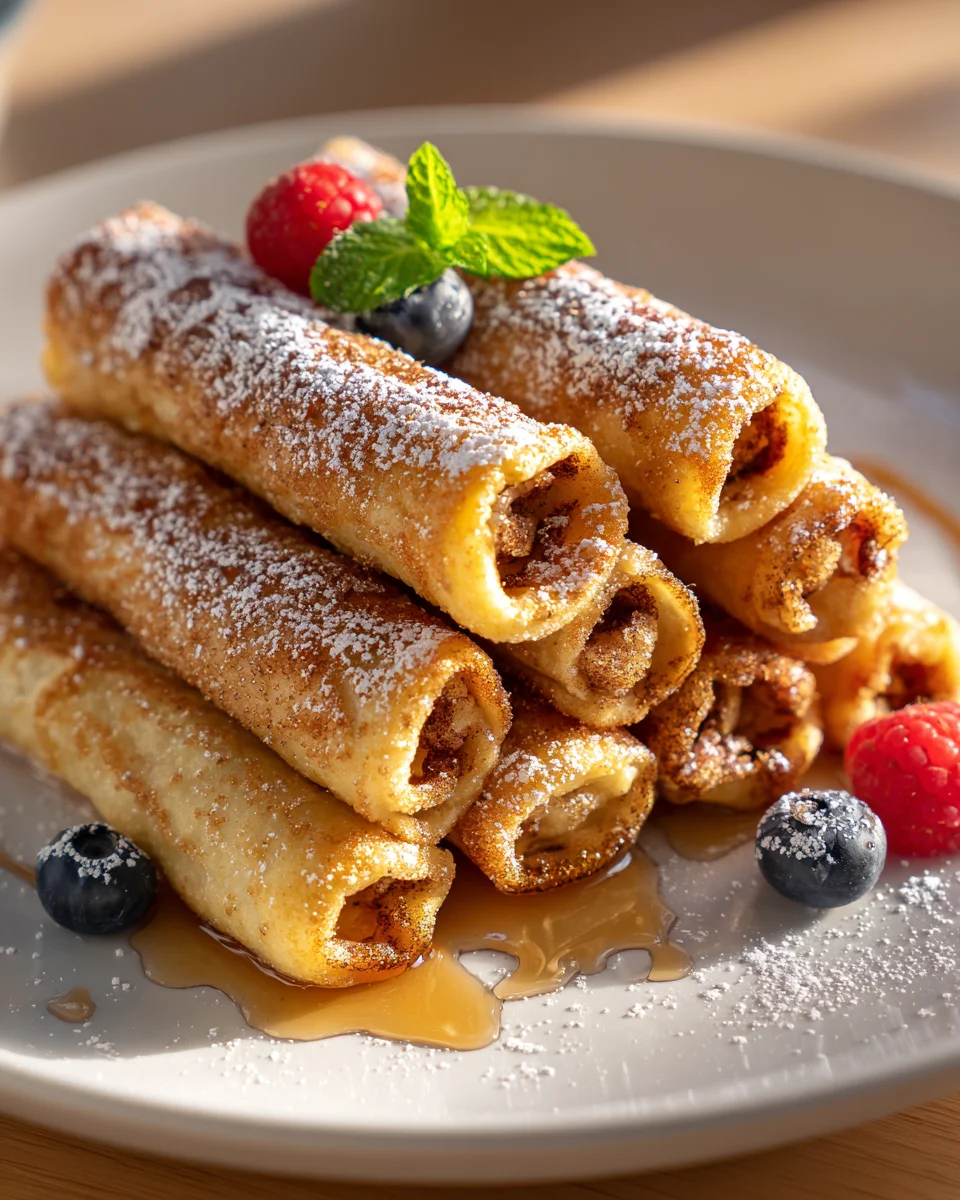 Cinnamon Roll French Toast Roll Ups: The Ultimate Brunch