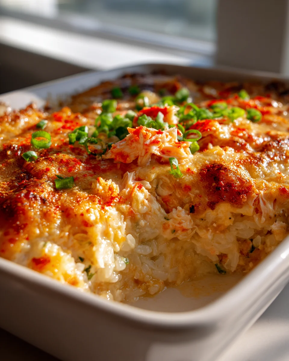 Spicy Crab Sushi Bake: Flavorful, Easy & Crowd-Pleasing!