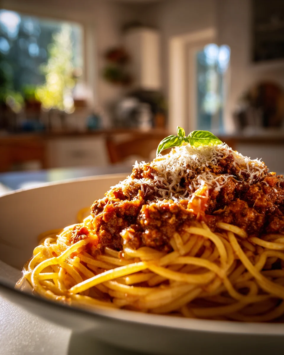Best Ever Spaghetti Bolognese with Rich Beef Sauce Recipe