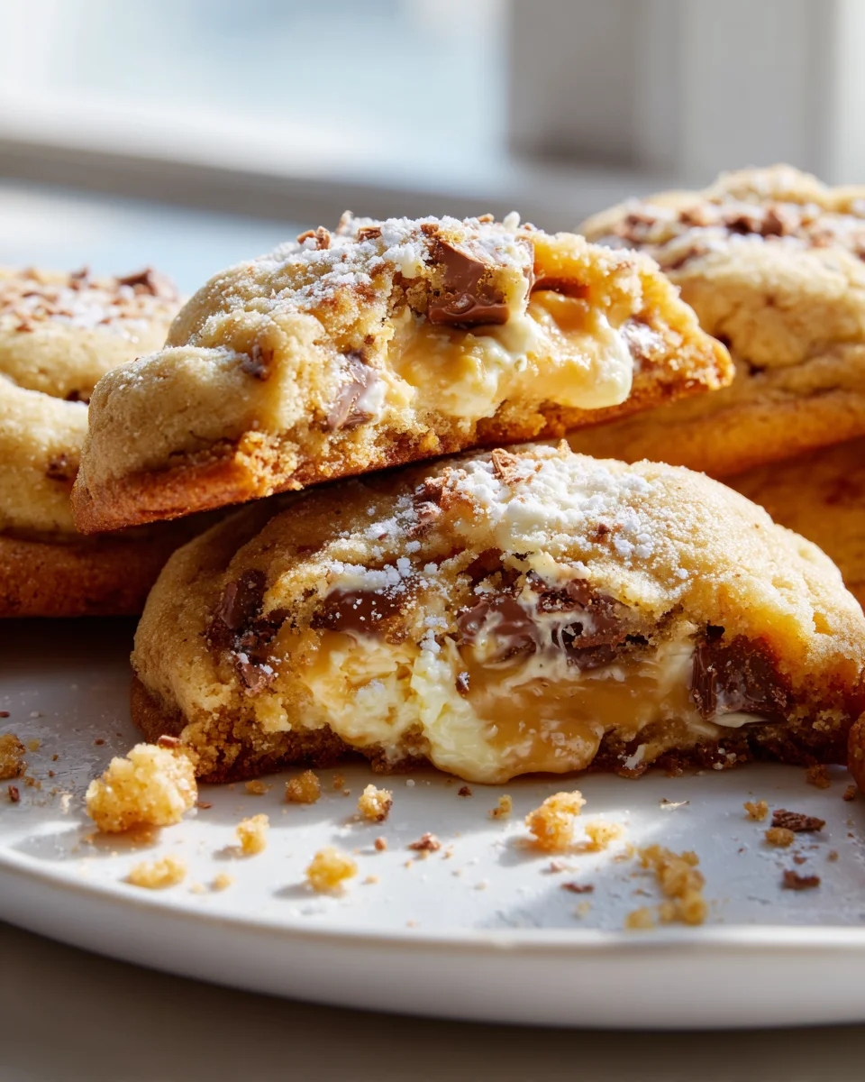 Cadbury Egg Cheesecake Stuffed Cookies: Your Sweetest Dream!