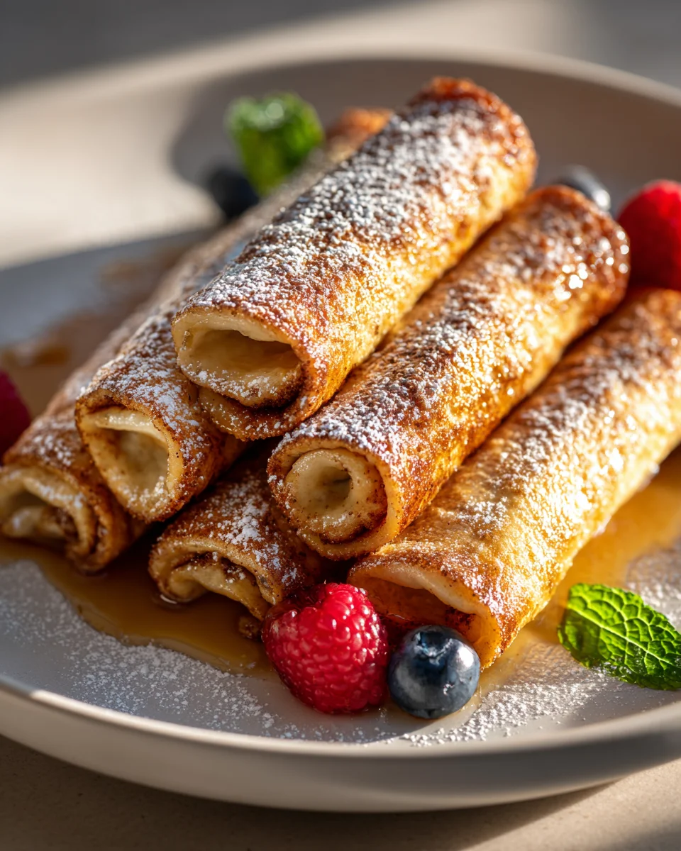 Cinnamon Roll French Toast Roll Ups: The Ultimate Brunch
