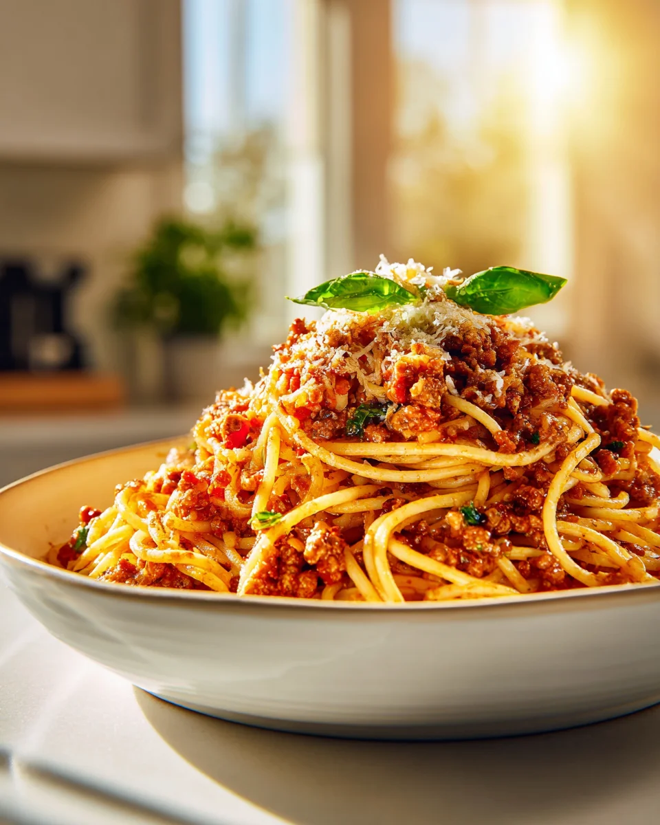 Best Ever Spaghetti Bolognese with Rich Beef Sauce Recipe