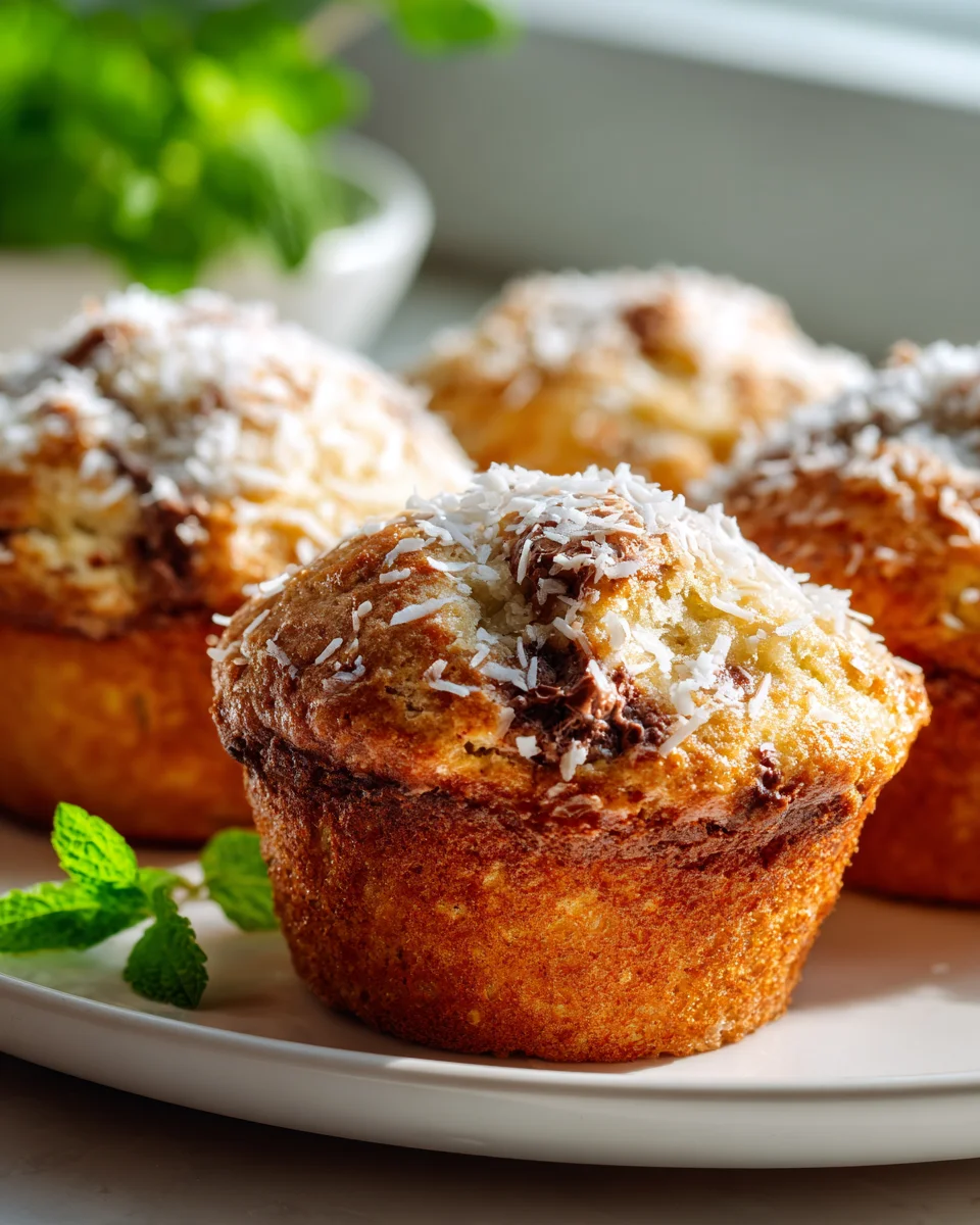 The Best Nutella Coconut Muffins: Easy & Delicious Recipe