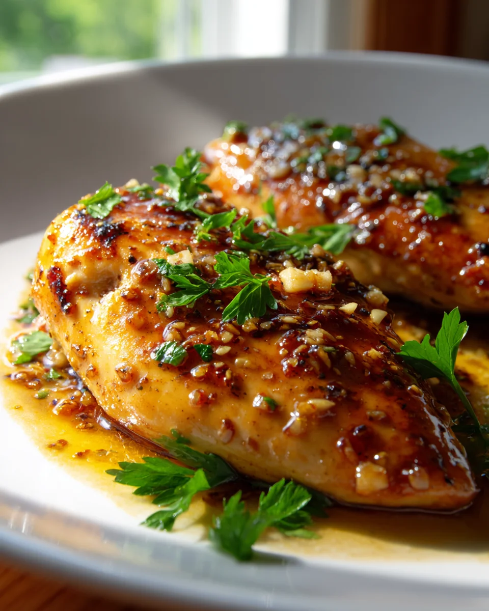 Honey Garlic Chicken Breasts: Quick & Flavorful Dinner!