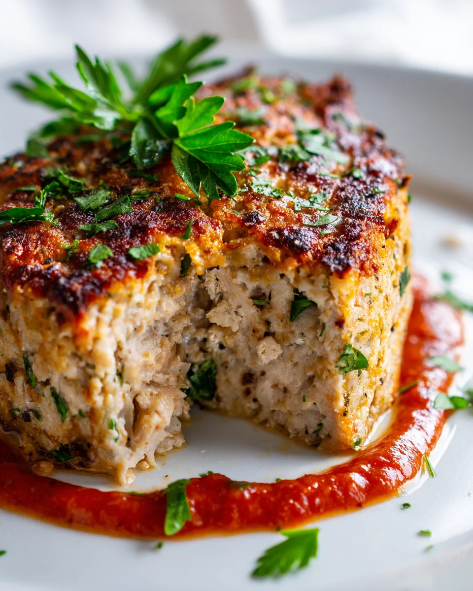 Delicious Parmesan Crusted Turkey Meatloaf Recipe to Try!