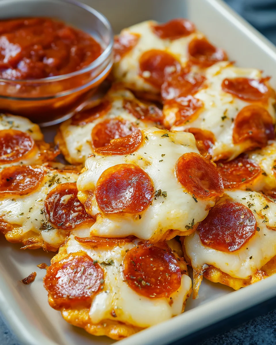 Beef Pepperoni Pizza Crackers