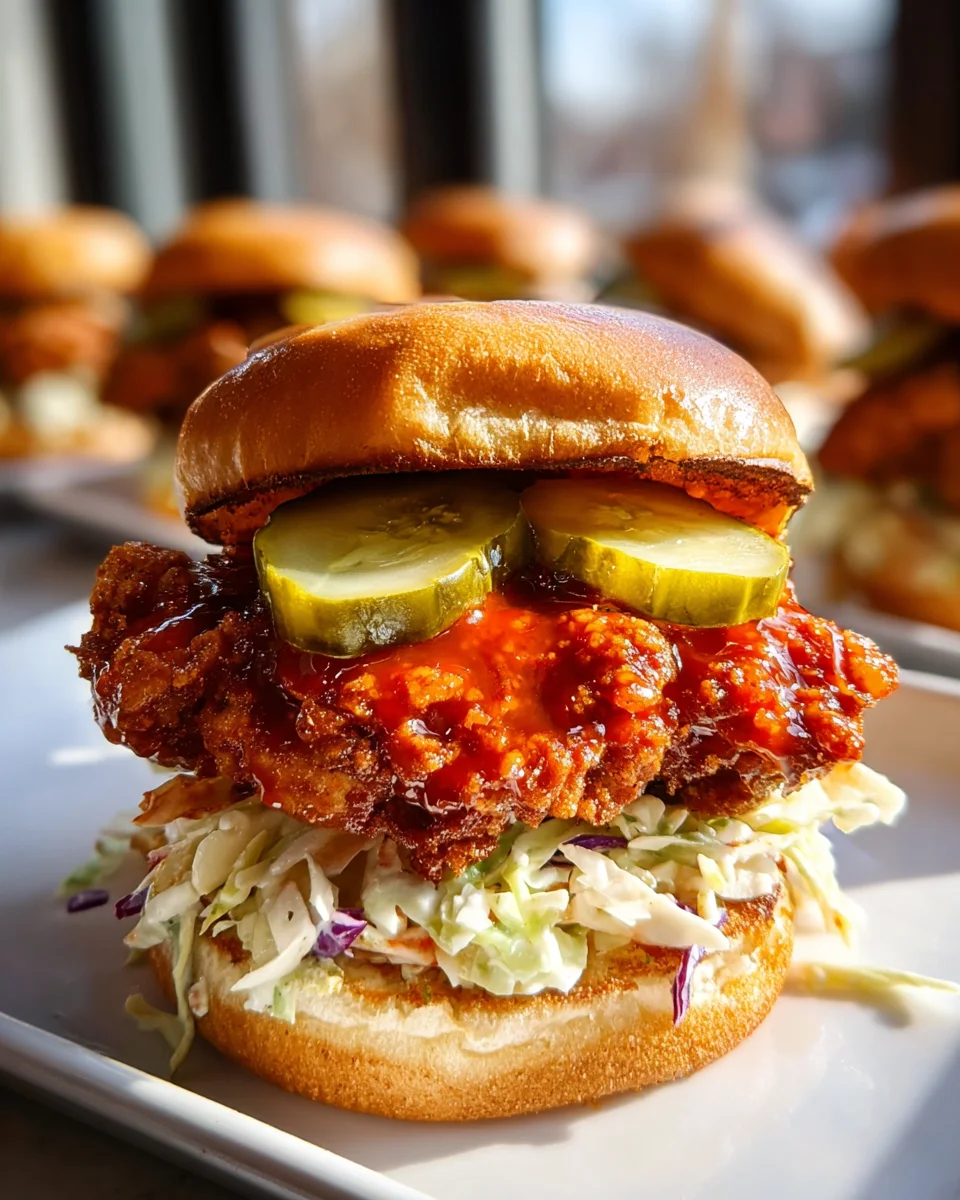 Spicy Nashville Hot Chicken Sandwiches Recipe to Savor!