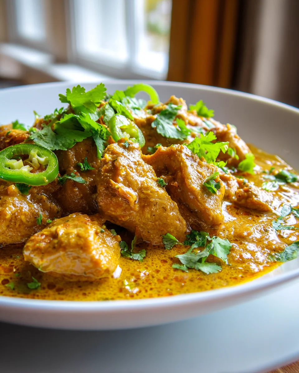 Heavenly Homemade Indian Chicken Curry